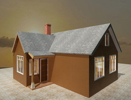 木制小木屋產品，顏色款式