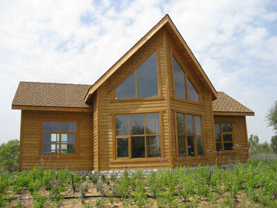 廣東茂名客戶木別墅案例，木屋別墅實例