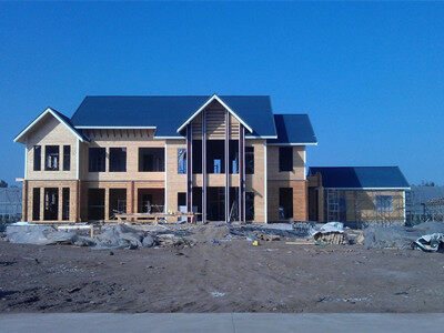 湖南長沙客戶大型雙層木別墅案例施工展示