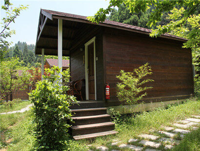 防腐木小木屋LX-166