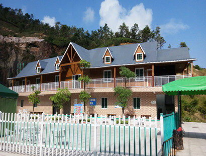 汕尾客戶游樂(lè)場(chǎng)搭建木屋別墅第二期項(xiàng)目工程