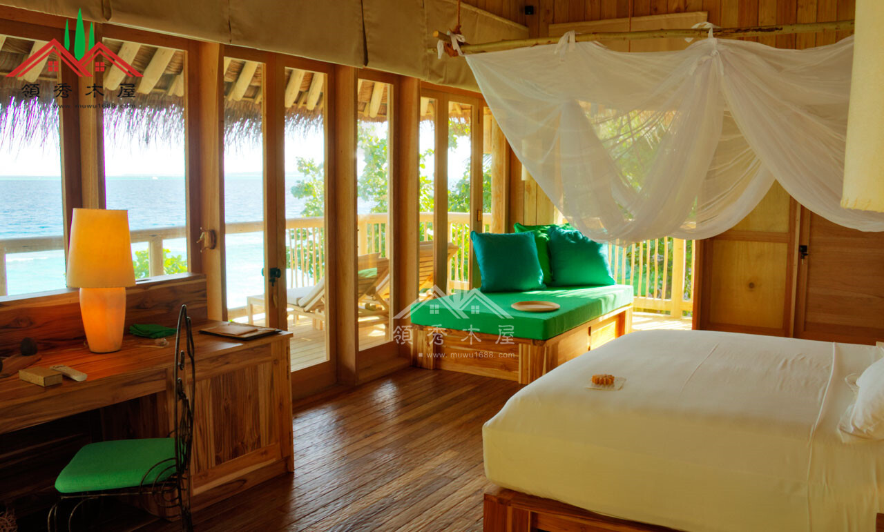 茅草木屋實拍圖