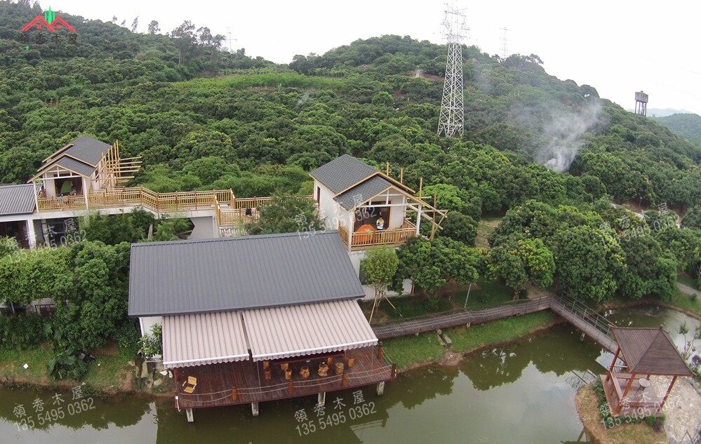 深圳石巖麻布新村私人度假村木屋無人機(jī)航拍圖(圖10)