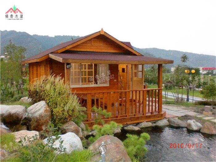 廣東清遠(yuǎn)客戶度假木屋成功案例(圖5)