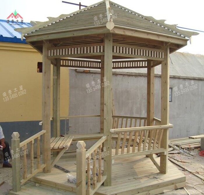 木廊架與鋼廊架相比哪個(gè)好?(圖1) 景觀木結(jié)構(gòu)