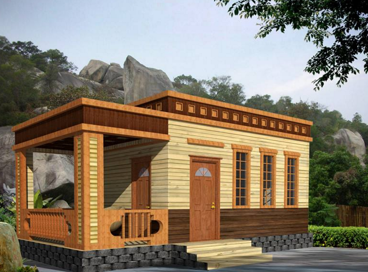 需要多少木材建一個(gè)小木屋(圖1)