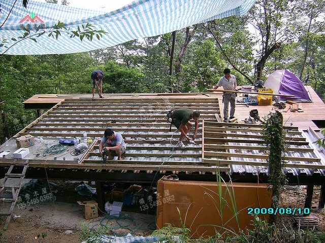 輕型小木屋施工/60平米