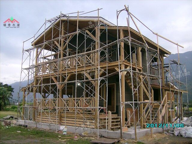 雙層木屋別墅/120平米