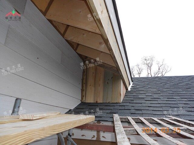 160平米的輕型木屋別墅