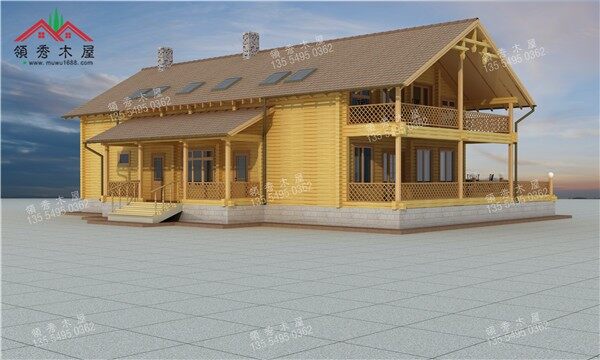 木屋別墅效果圖3