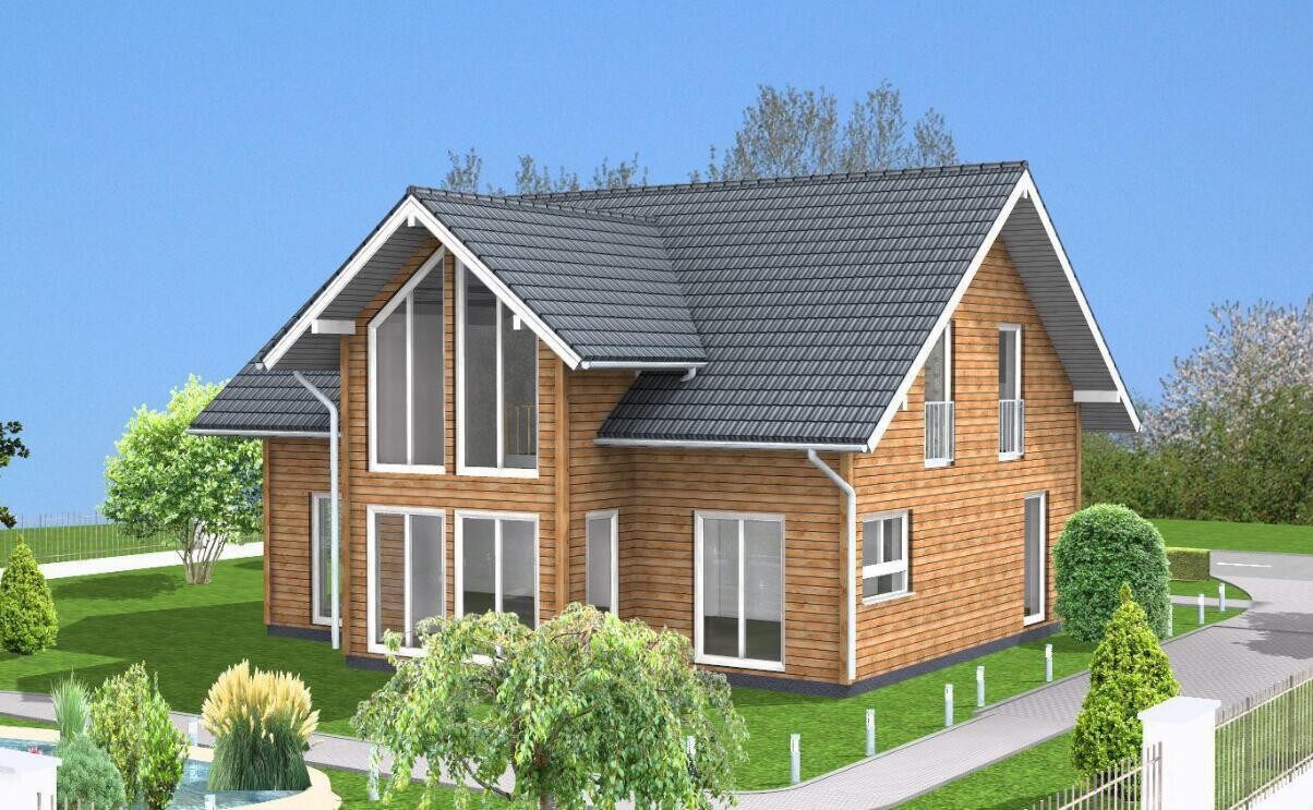 兩層木屋別墅需要多少錢(圖3)