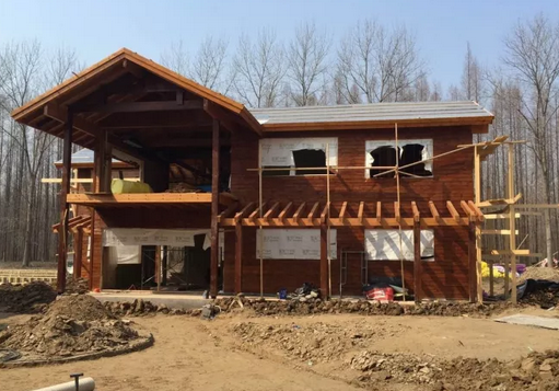 實(shí)例木別墅