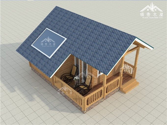 35平米重型度假木屋效果圖
