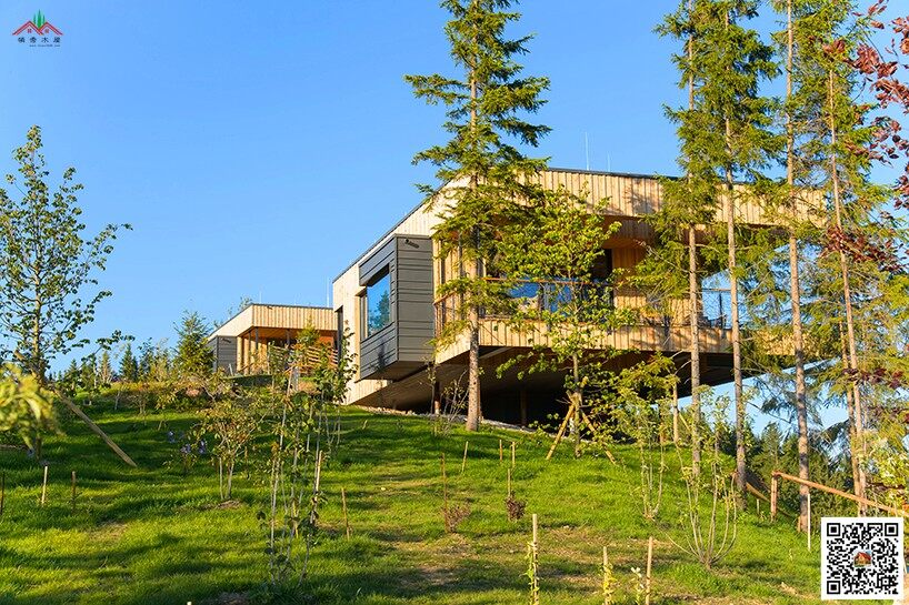 山坡平頂?shù)蹩辗叫文疚輨e墅(圖4)