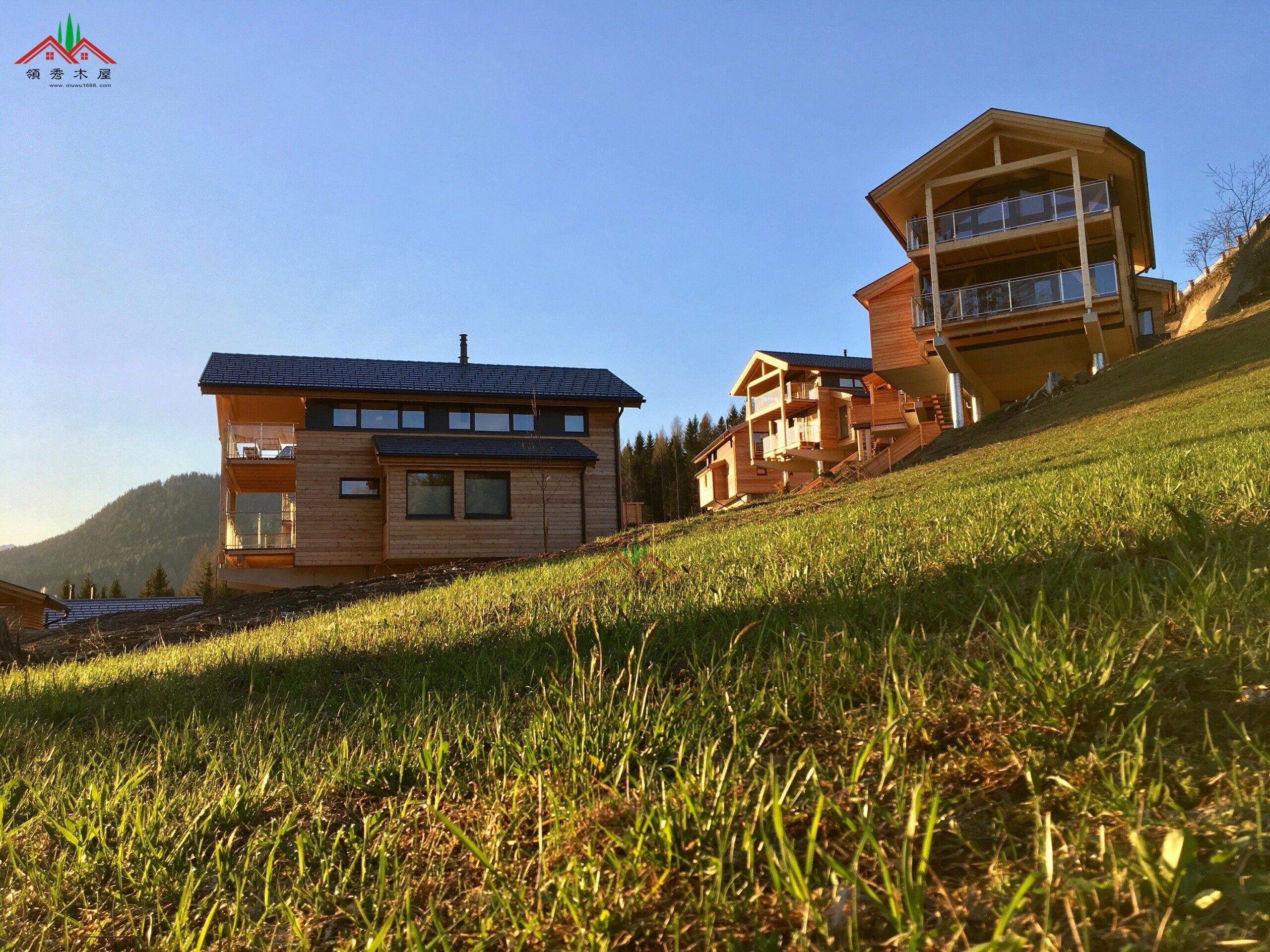 山坡木屋別墅