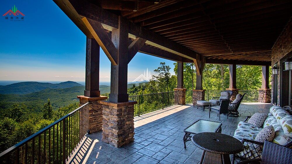 高檔的重型木刻楞木屋別墅是什么樣的？(圖24)