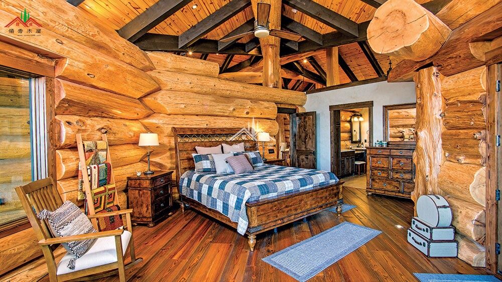 高檔的重型木刻楞木屋別墅是什么樣的？(圖16)
