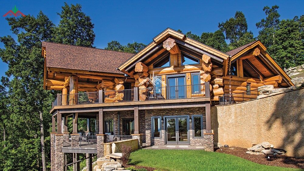 高檔的重型木刻楞木屋別墅是什么樣的？(圖5)