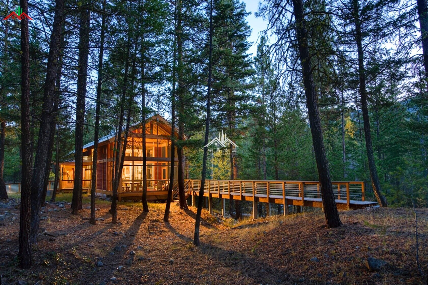 森林木屋別墅