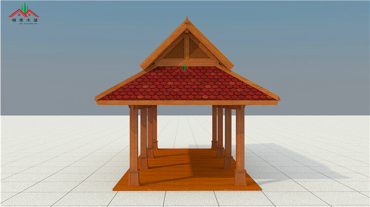 柬埔寨風(fēng)格木亭子