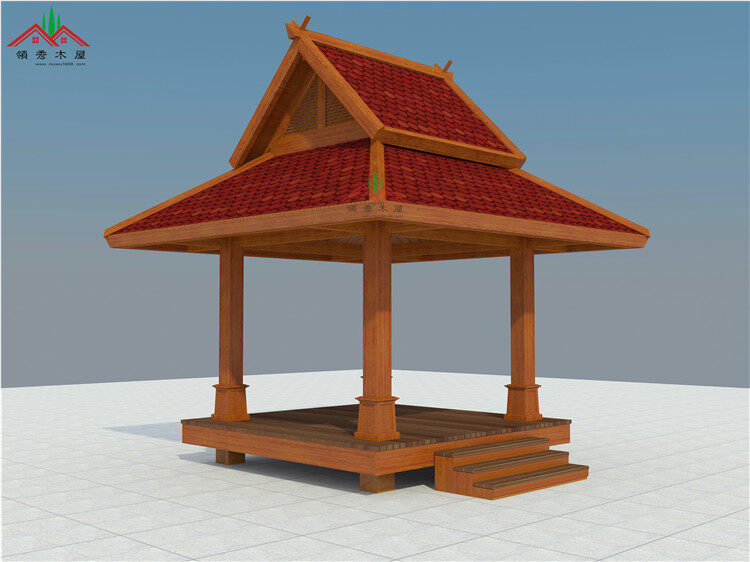 柬埔寨風(fēng)格木亭子