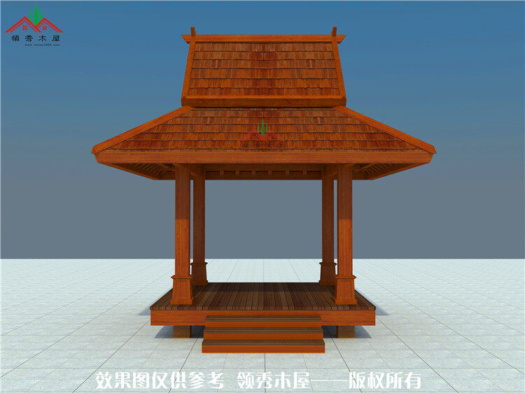 柬埔寨風(fēng)格木亭子