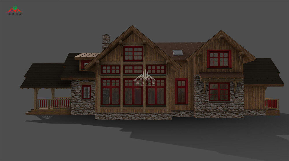 木屋別墅效果圖