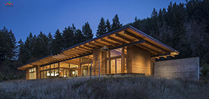 出口芬蘭現(xiàn)代風(fēng)格平頂度假木屋