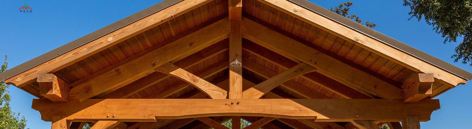 休閑庭院木結(jié)構(gòu)亭子