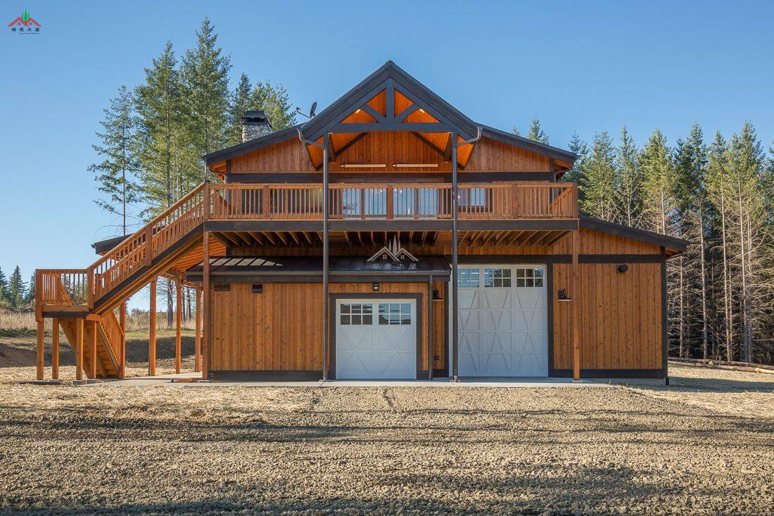 谷倉風格梁柱型木屋別墅