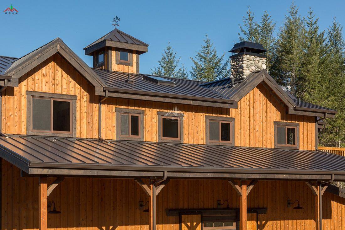 谷倉風格梁柱型木屋別墅