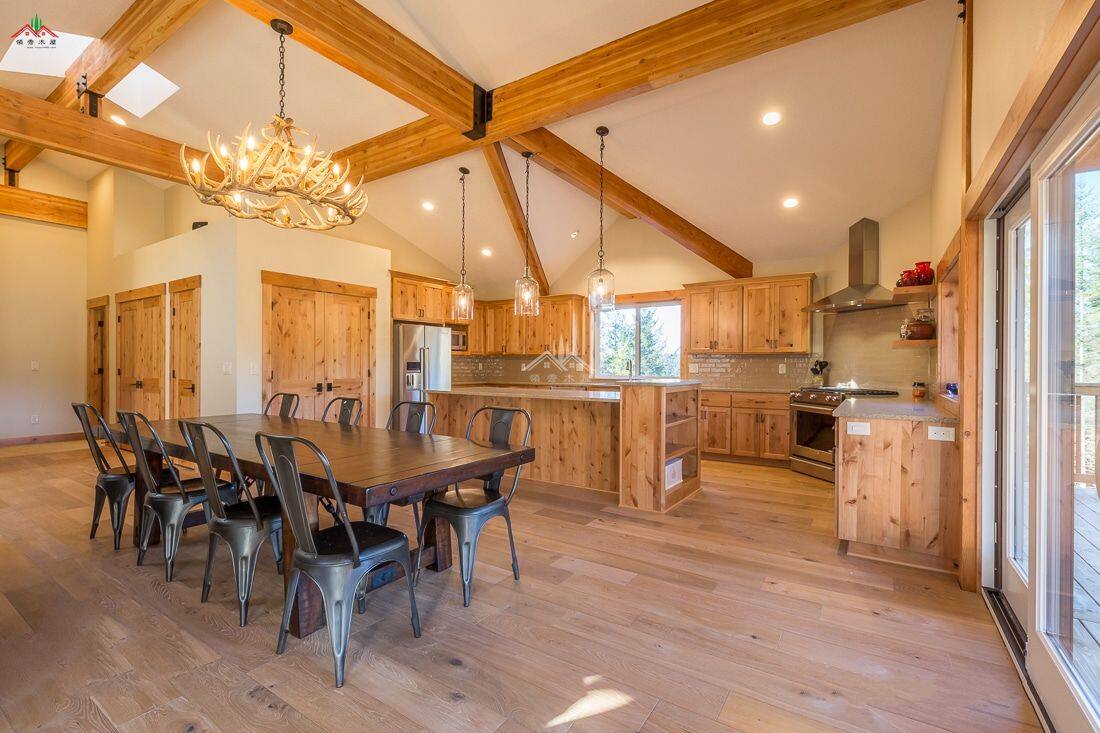 谷倉風格梁柱型木屋別墅