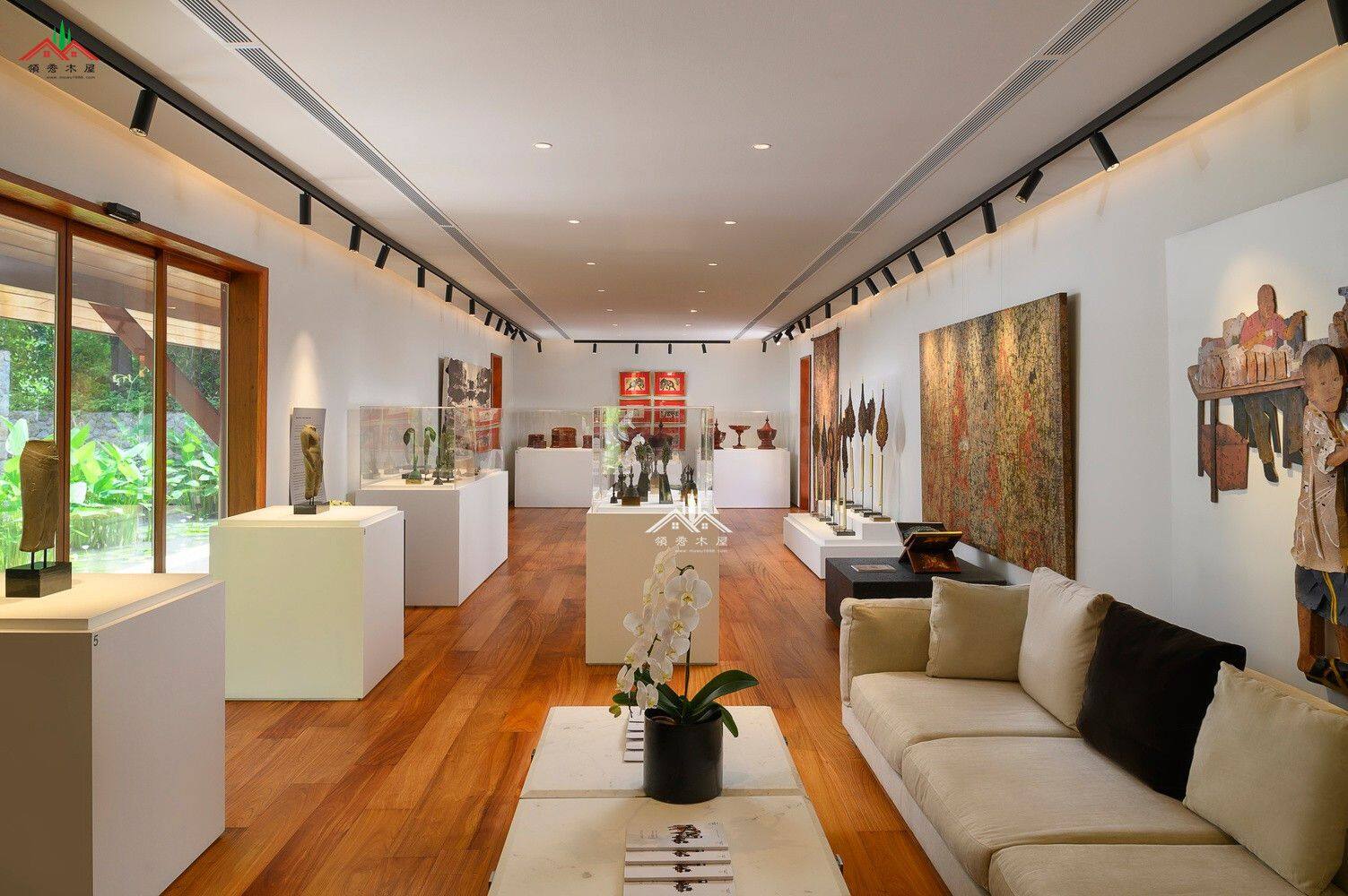 東南亞風(fēng)格商業(yè)中心木屋