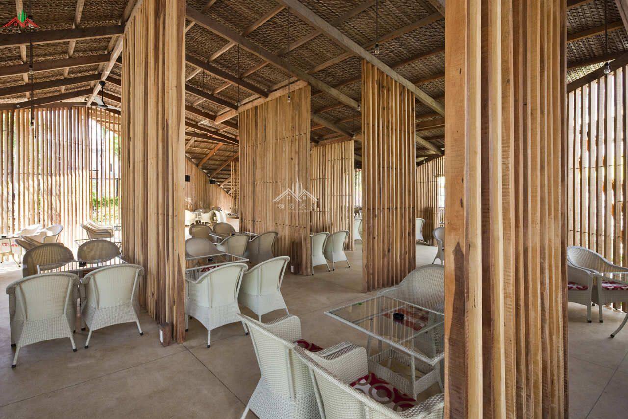 咖啡廳接待中心木房子