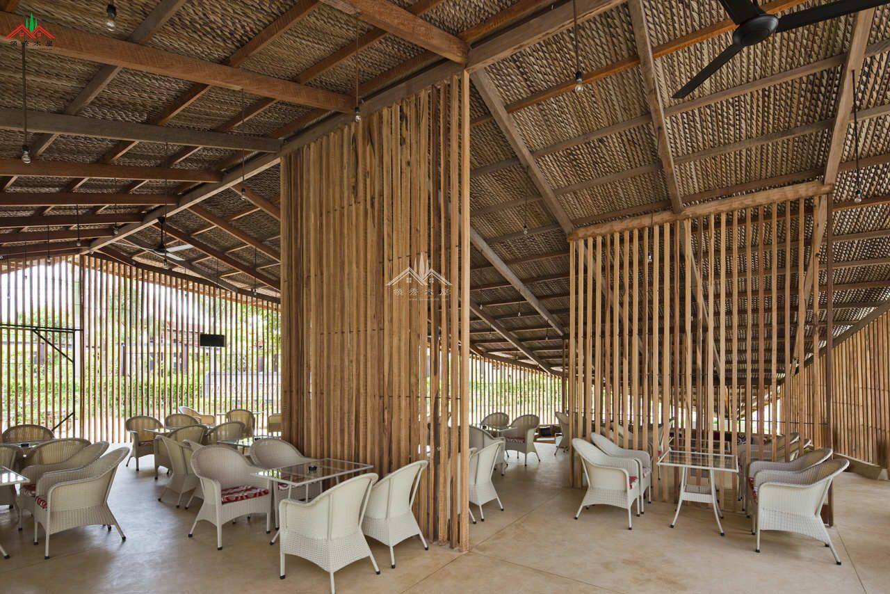 咖啡廳接待中心木房子