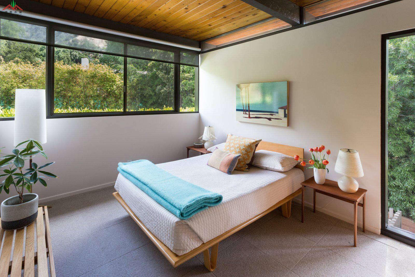 現(xiàn)代風(fēng)格平頂木屋別墅