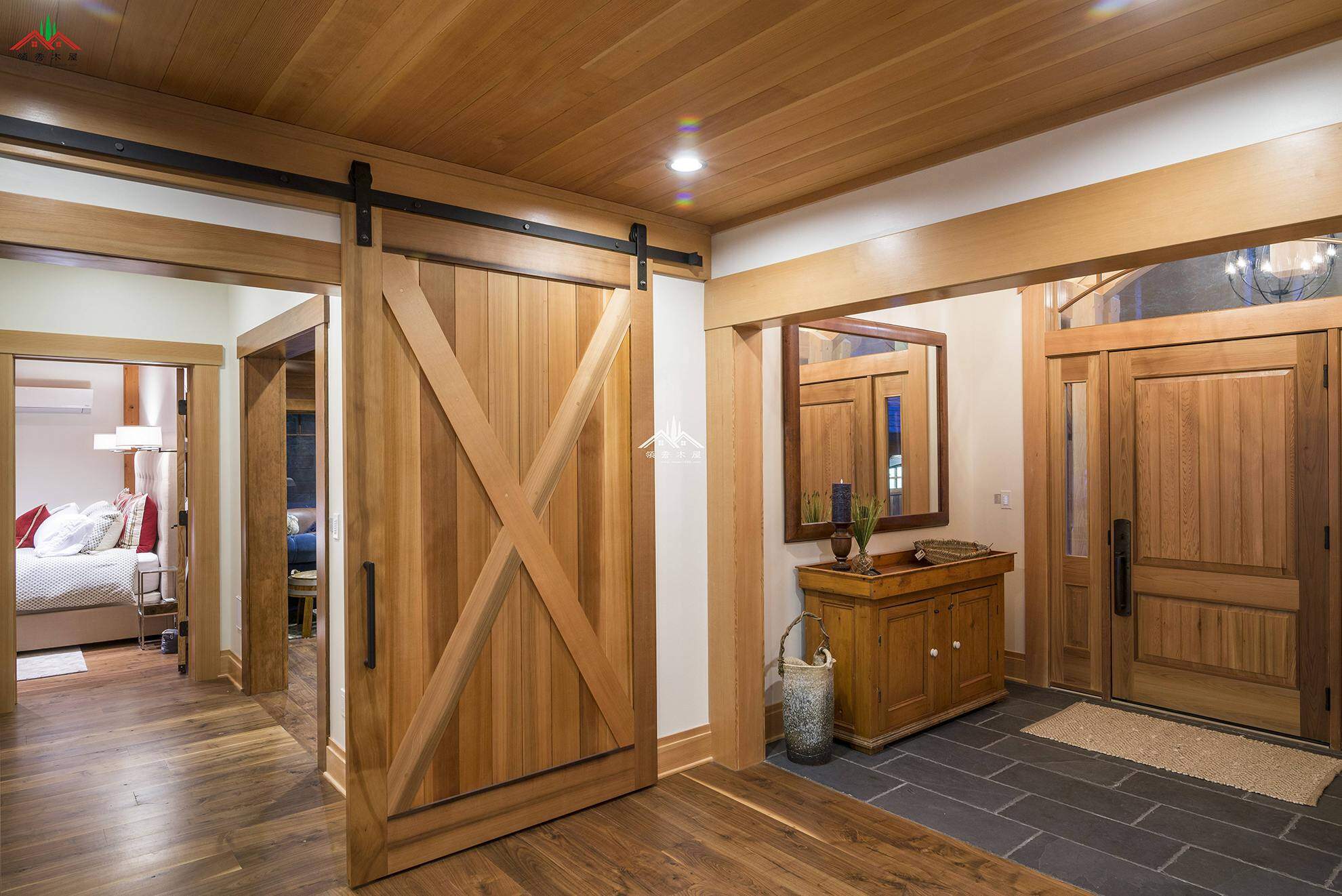 山西梁柱木別墅