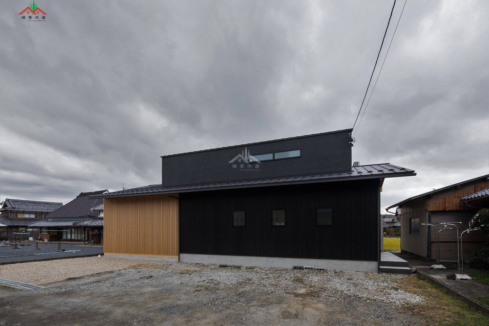 日式風(fēng)格鄉(xiāng)下木結(jié)構(gòu)民宿酒店