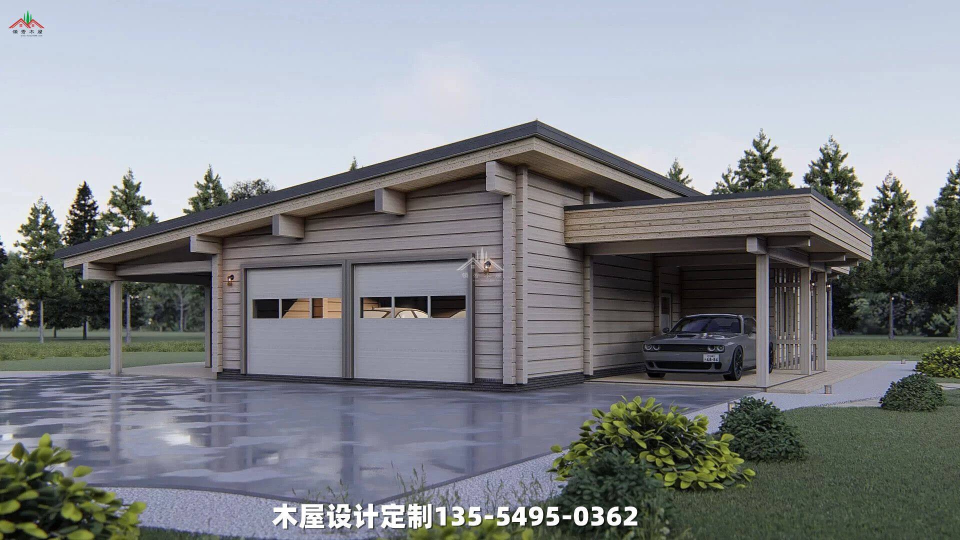 2020新款木屋效果圖