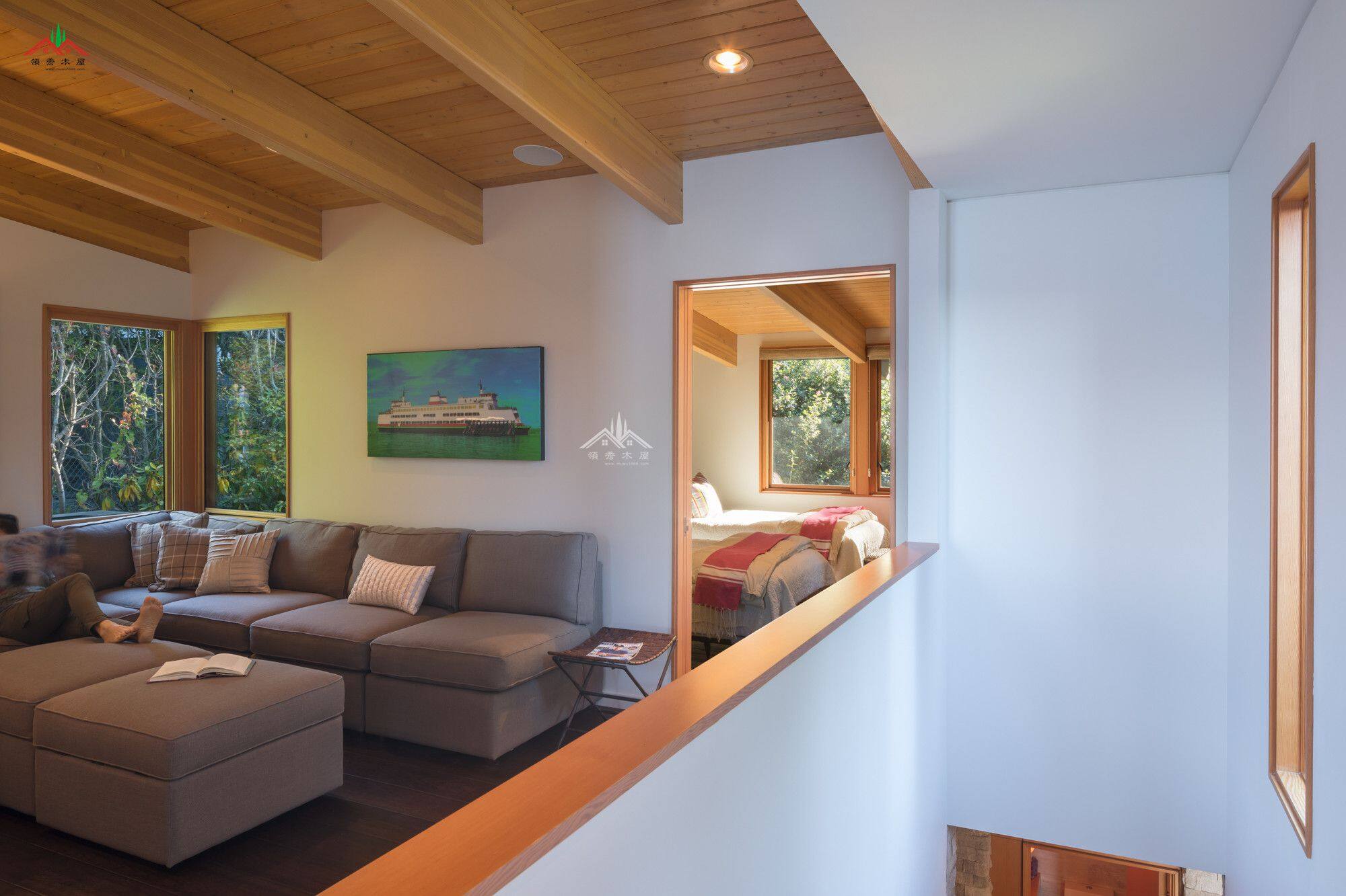 海灣木屋別墅