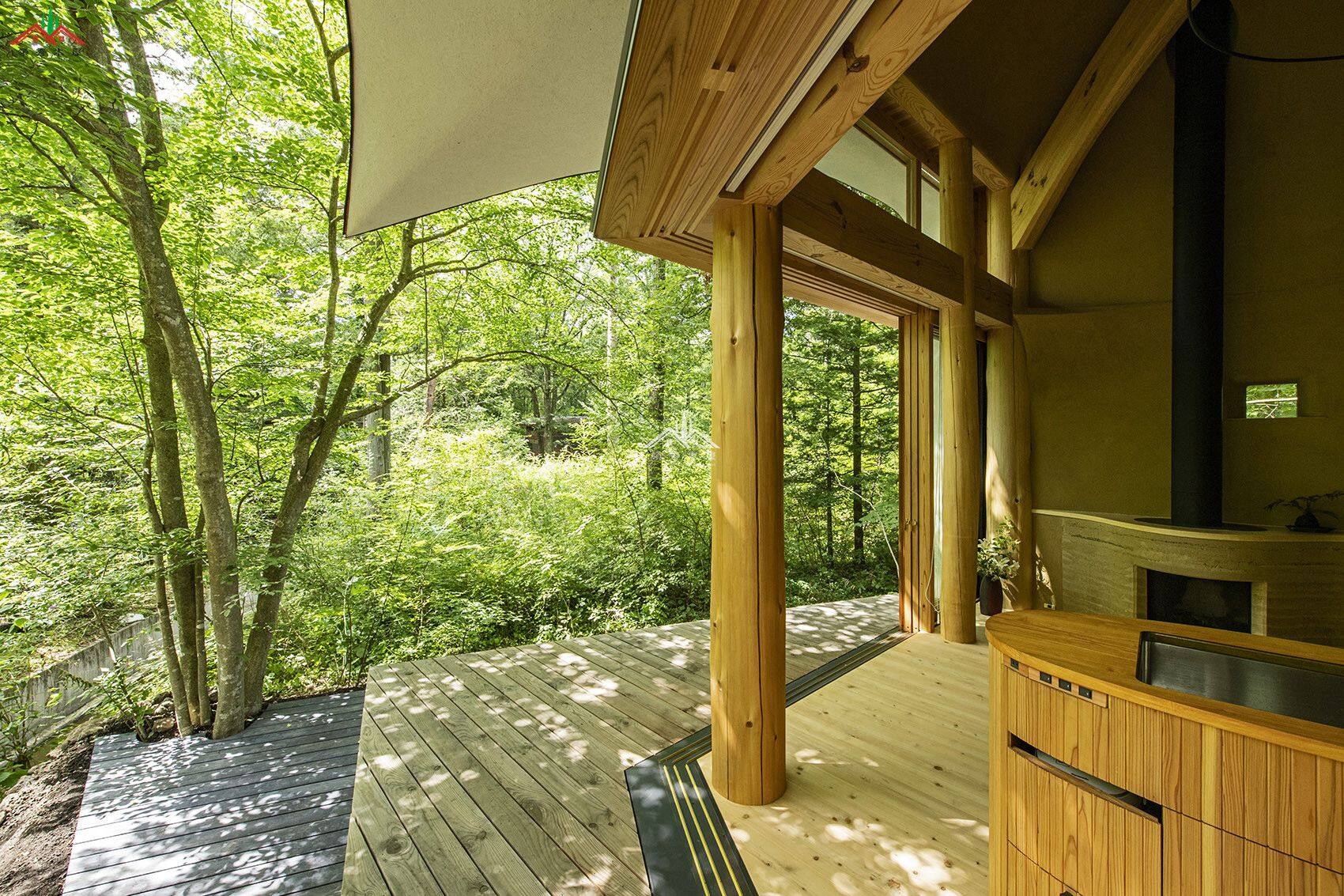 雞蛋殼外形民宿木屋