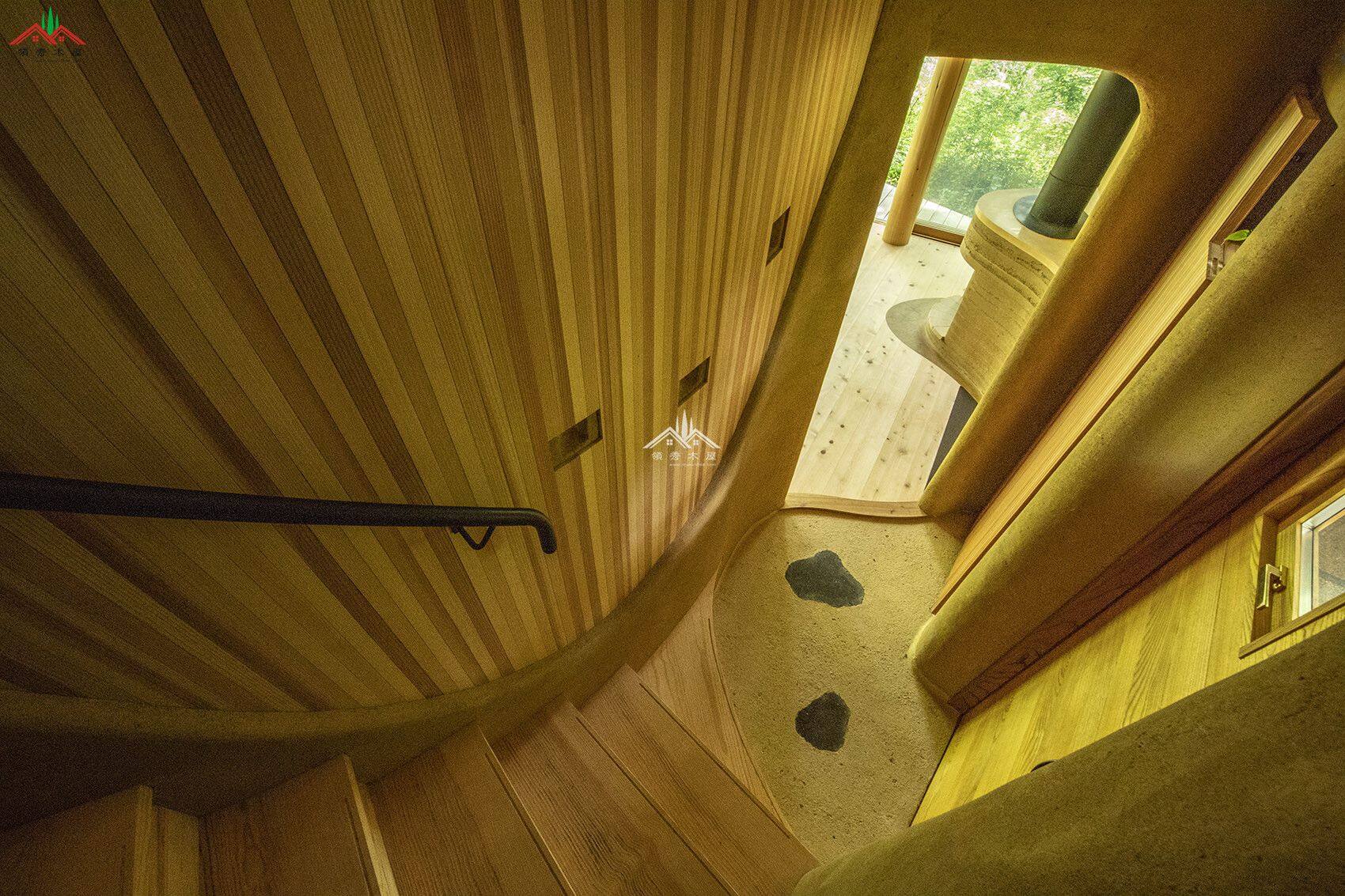 雞蛋殼外形民宿木屋