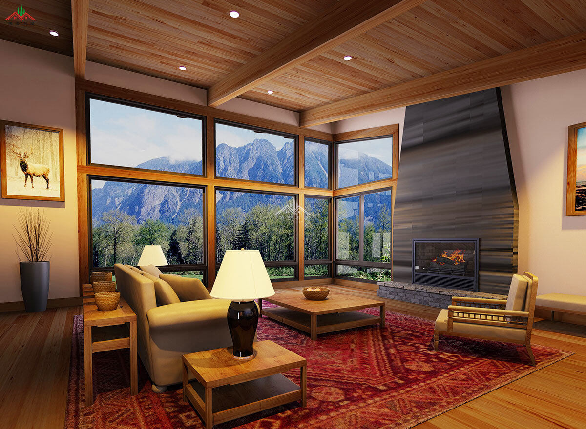 木屋別墅效果圖