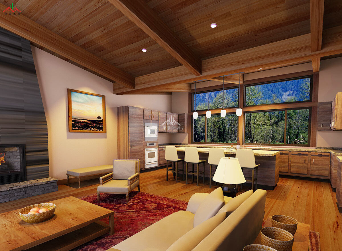 木屋別墅效果圖