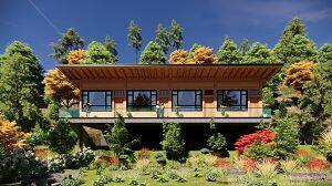 山林秘境中的現(xiàn)代木屋典范：領(lǐng)秀木屋以木結(jié)構(gòu)設(shè)計(jì)演繹自然棲居美學(xué)