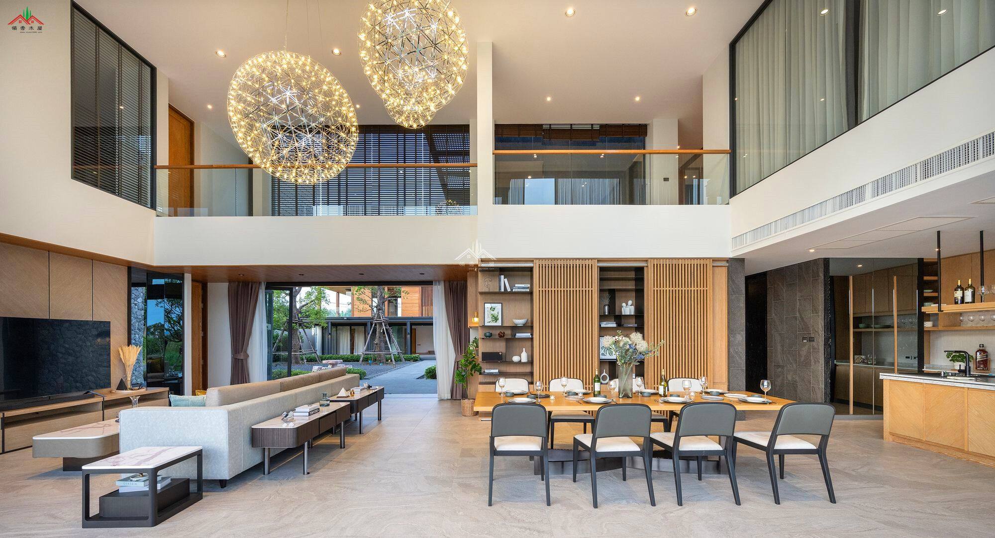 創(chuàng)意特色木別墅住宅