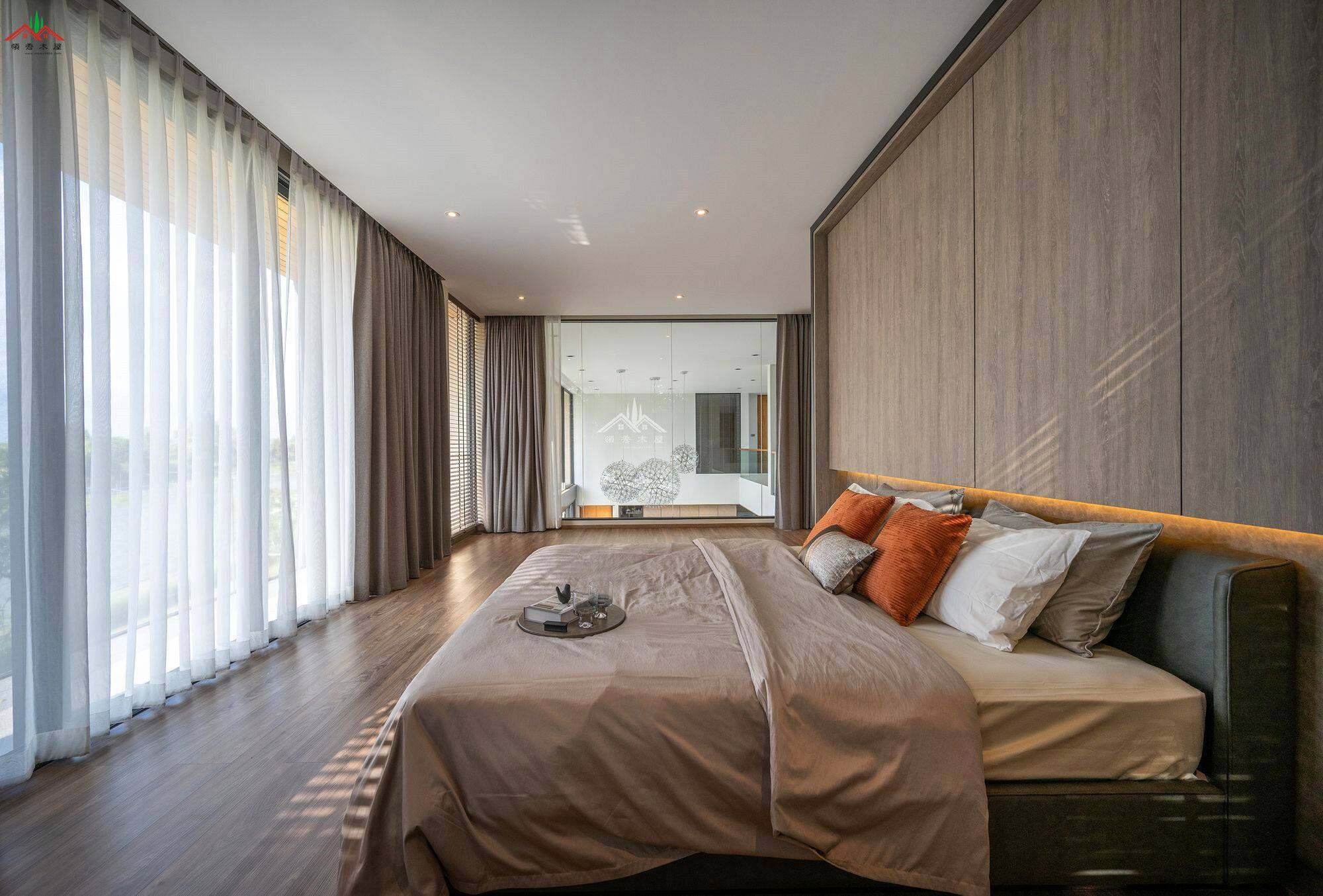 創(chuàng)意特色木別墅住宅