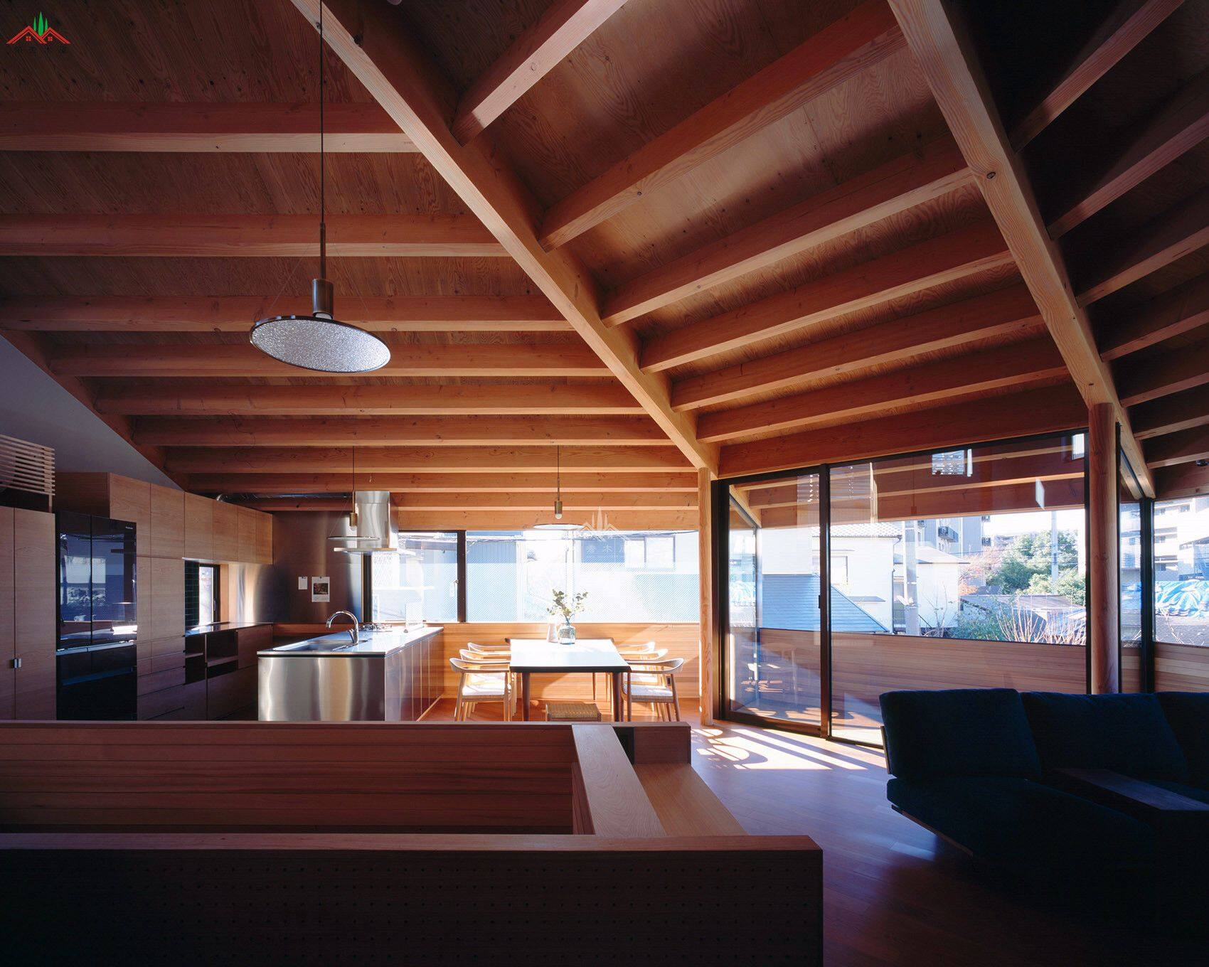 轉角木結構改造