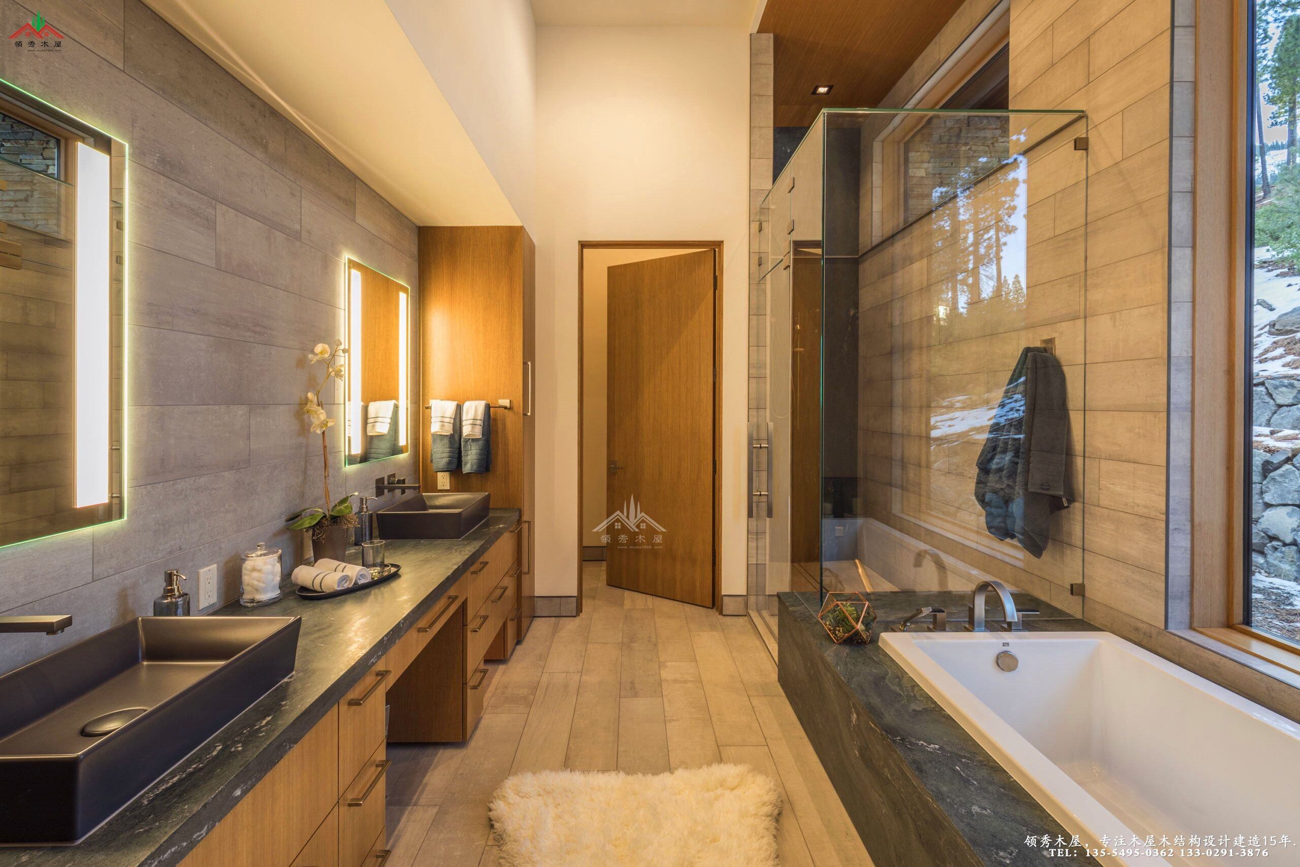 純現(xiàn)代風(fēng)格木別墅