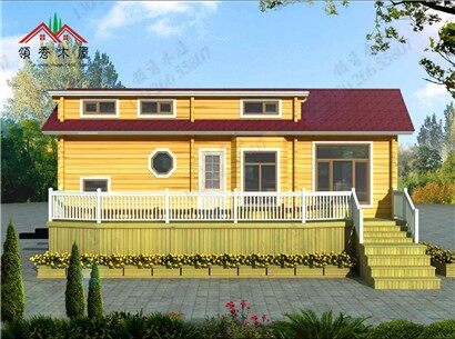 歐式移動(dòng)木屋 防腐移動(dòng)木